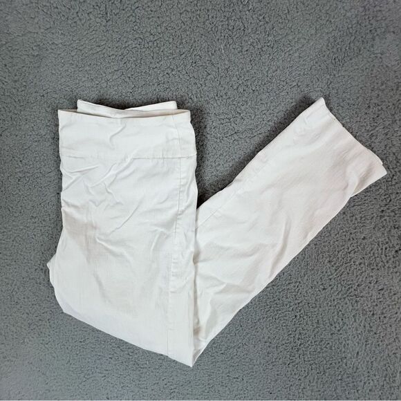 ELLIOTT LAUREN WOMENS PANTS WHITE SIZE 8 - Picture 3 of 10